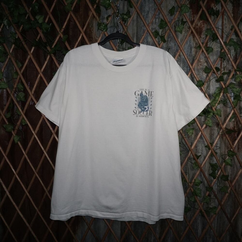 XL - Vintage Y2K American Vintage T-Shirts life game soccer